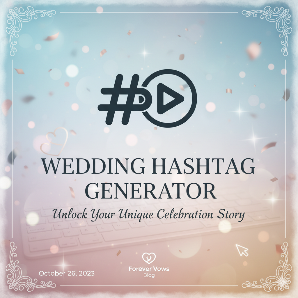 Best AI Wedding Hashtags in 2025